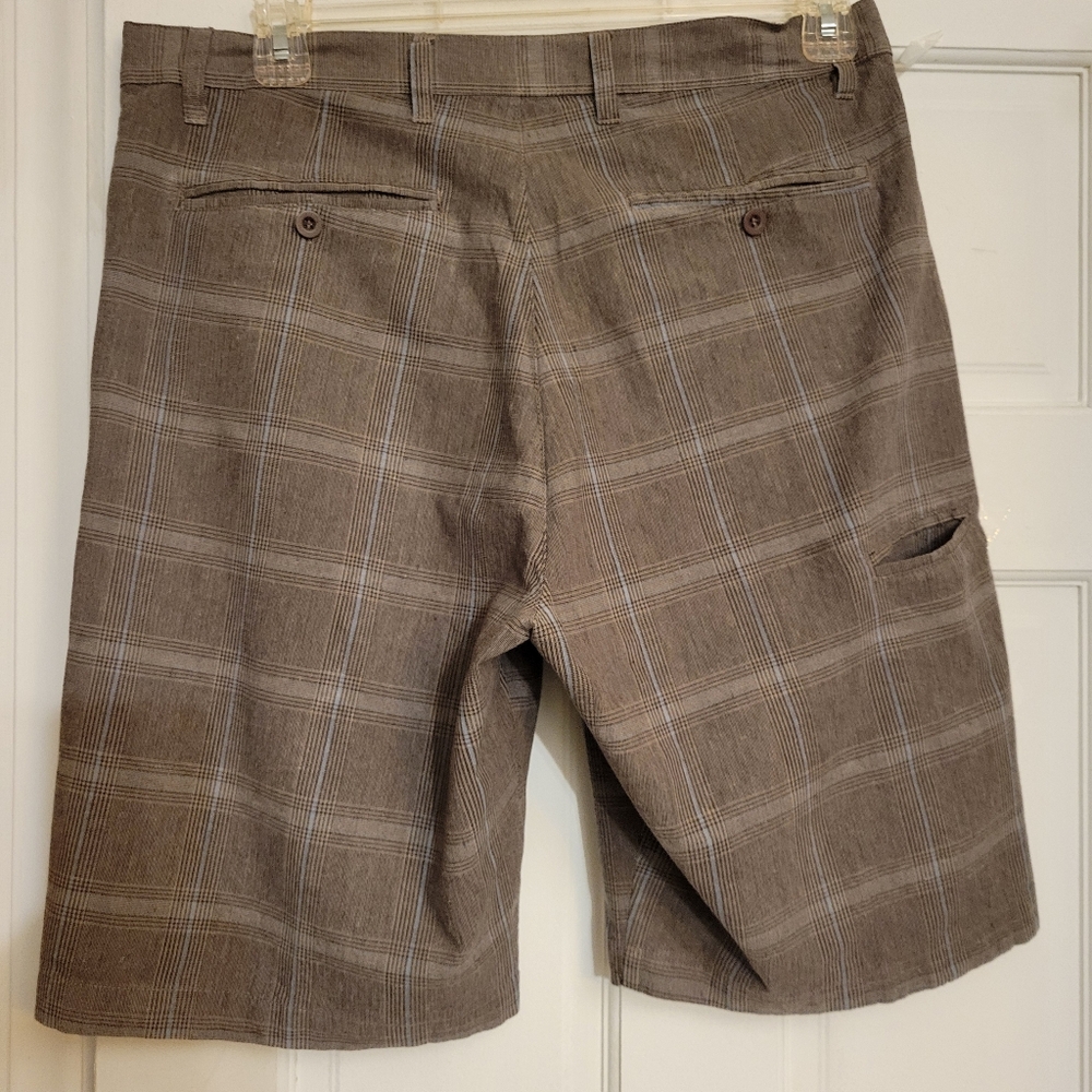 OUTDOOR OUTFITTERS MEN STRIPE SHORTS SIZE 34